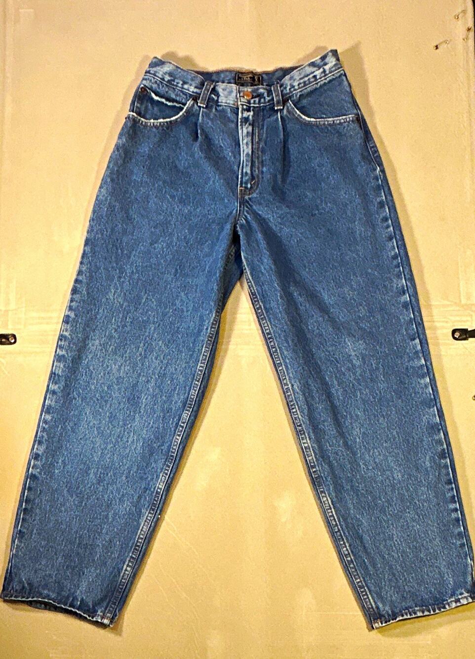 Abercrombie & Fitch Women’s Blue Medium Wash Mom Jeans 5-Pocket Jeans 27